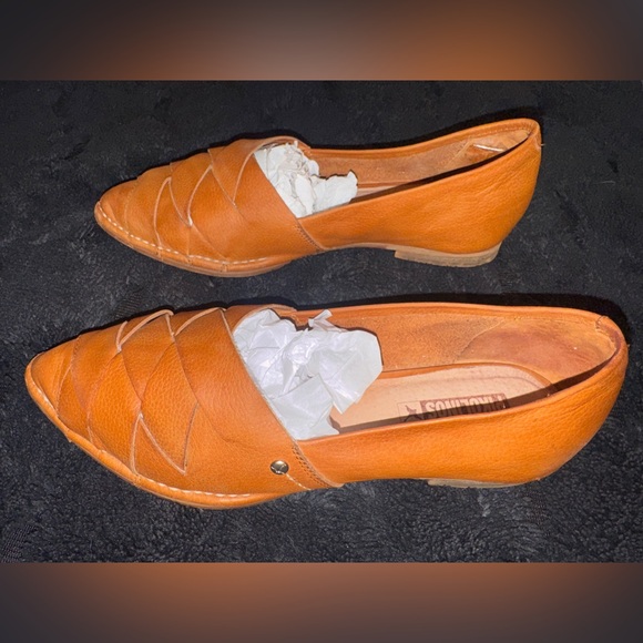 Pikolinos Caleta Flats Brandy Tan Leather Women's Loafers 🌾 Size 38 US 7.5 🌾 - Picture 7 of 11